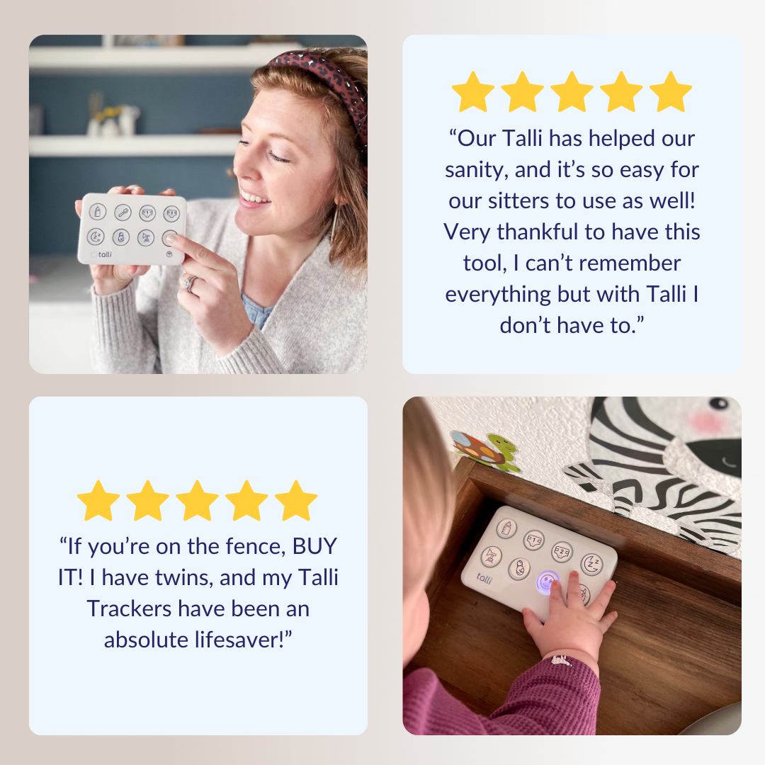 (2-pack) Talli Baby One-Touch Tracker