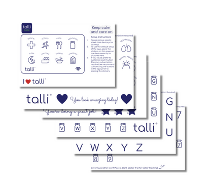 Talli Care - Replacement Decals